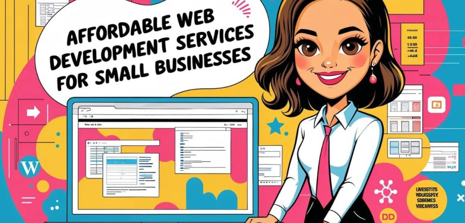 provide affordable web development services for small businesses